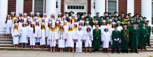 the class of 2018 poses for a picture