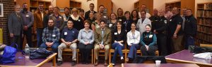 the presenters for the Jr./Sr. High School Career Day pose for a picture