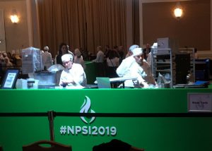 Logan Stephens, Alexia Torres ,and Katelyn Manchester compete at the National ProStart Invitational.
