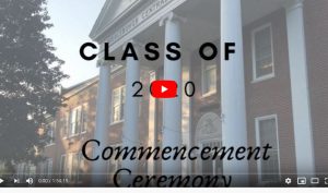 commencement ceremony title