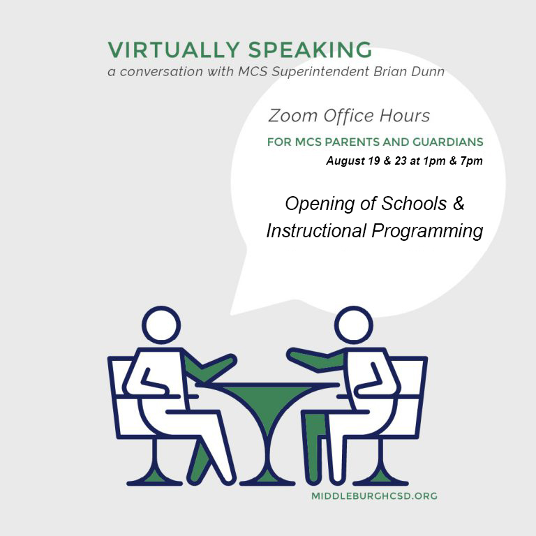 Superintendent to hold Zoom discussions on opening of schools