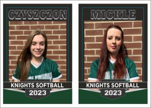 Knights softball 2023 Czyszczon, Mickle