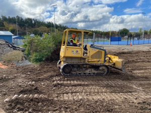 Student working in the Heavy Equipment Operation, Maintenance & Repair program 