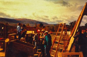 Construction work on Maze Craze.