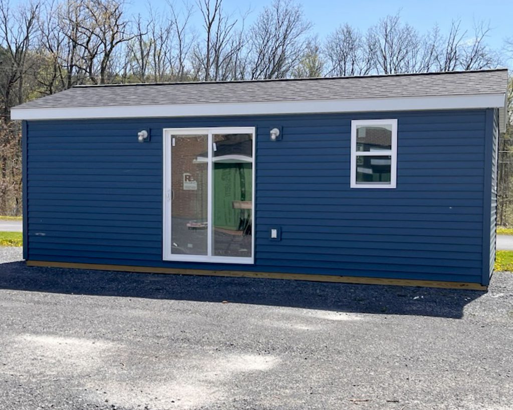 Completed tiny home.