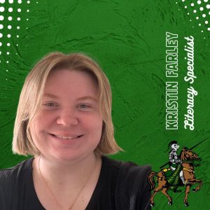 Kristin Farley, Literacy Specialist, Knight on Horse