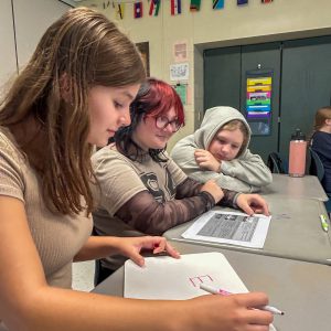 Students collaborate on a Constitution Day lesson focused on constitutional principles and civic learning.